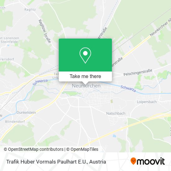 Trafik Huber Vormals Paulhart E.U. map