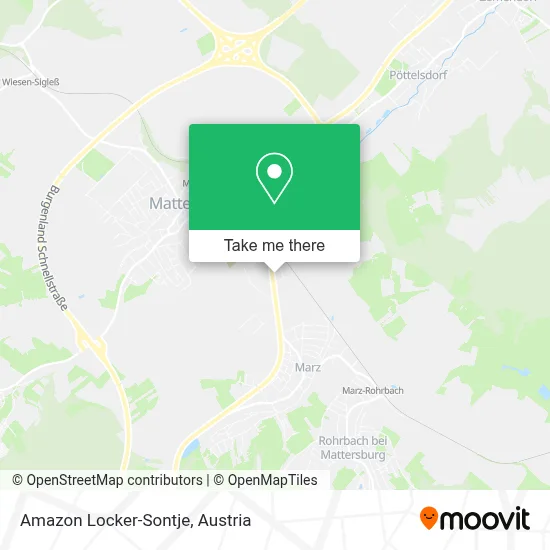 Amazon Locker-Sontje map