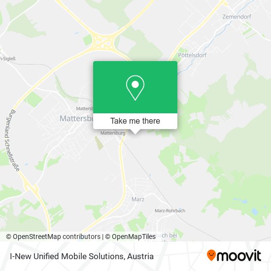 I-New Unified Mobile Solutions map