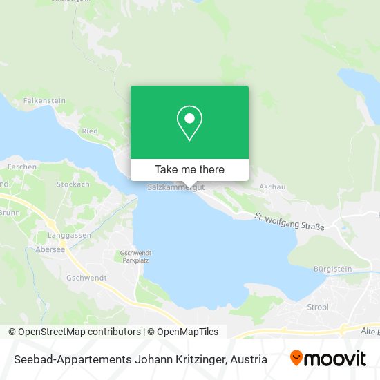 Seebad-Appartements Johann Kritzinger map
