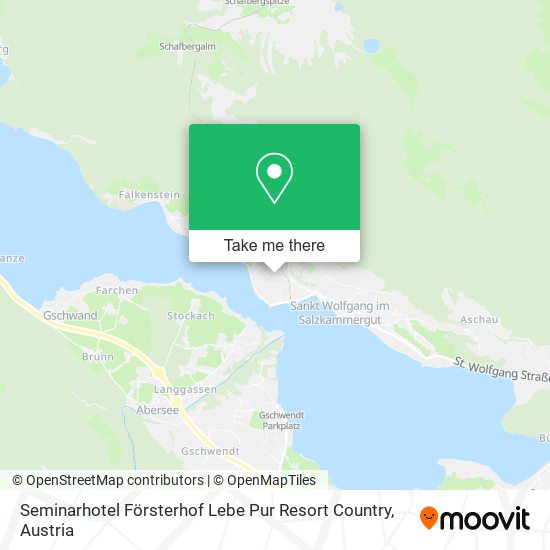Seminarhotel Försterhof Lebe Pur Resort Country map
