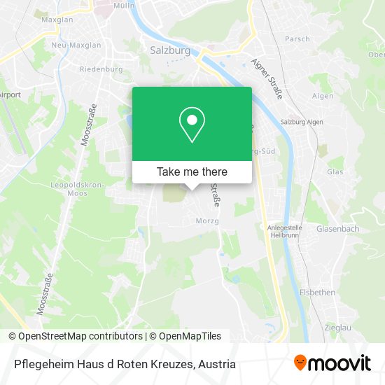 Pflegeheim Haus d Roten Kreuzes map