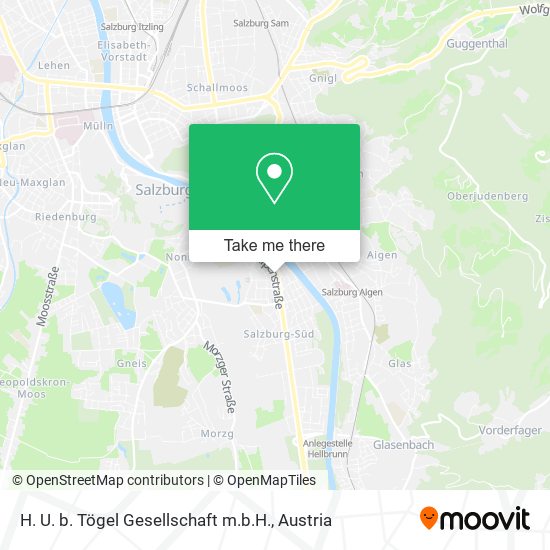 H. U. b. Tögel Gesellschaft m.b.H. map