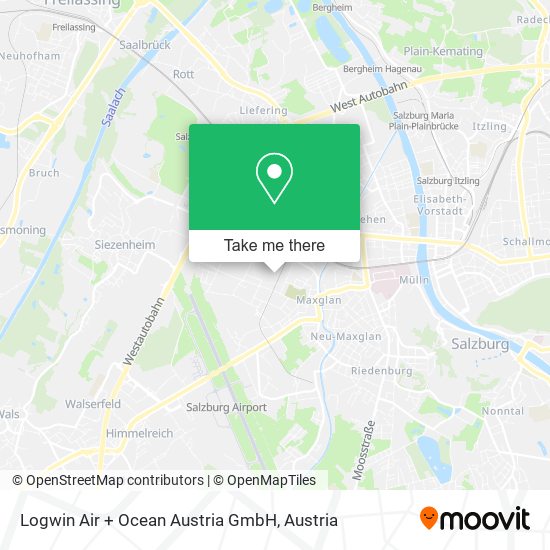 Logwin Air + Ocean Austria GmbH map