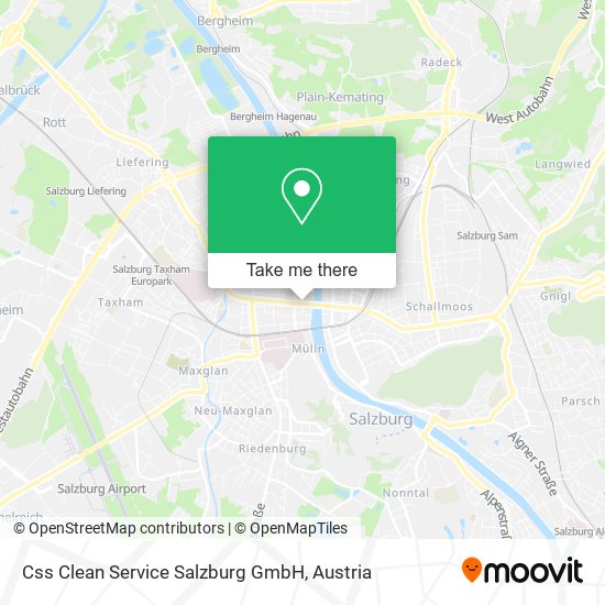 Css Clean Service Salzburg GmbH map