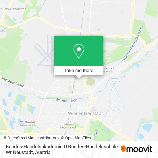 Bundes-Handelsakademie U Bundes-Handelsschule Wr Neustadt map
