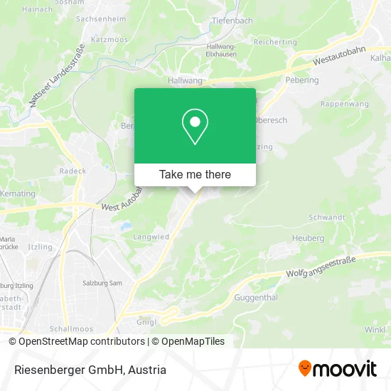 Riesenberger GmbH map