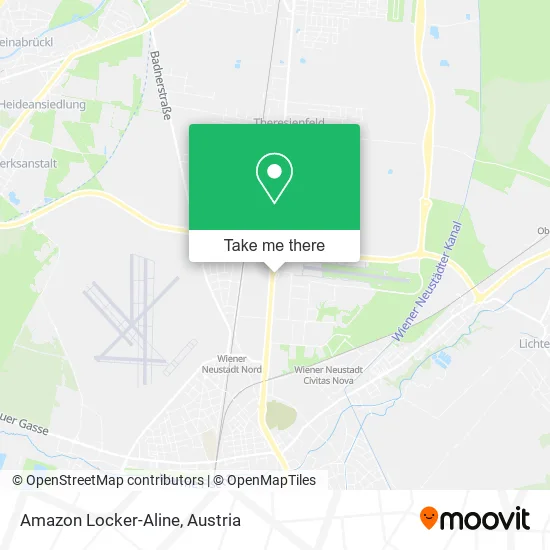 Amazon Locker-Aline map