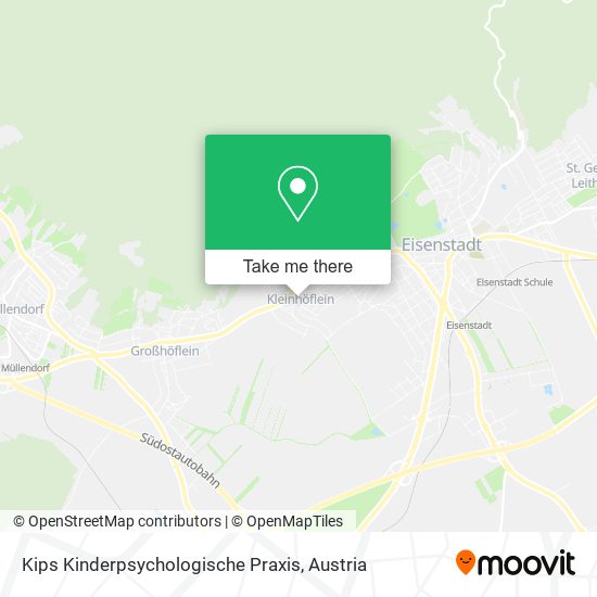Kips Kinderpsychologische Praxis map