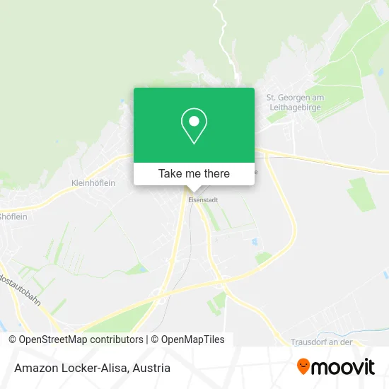 Amazon Locker-Alisa map