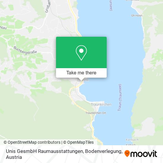 Unis GesmbH Raumausstattungen, Bodenverlegung map