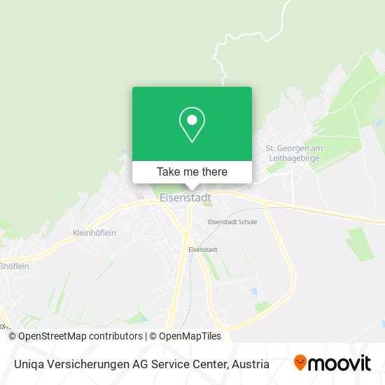 Uniqa Versicherungen AG Service Center map