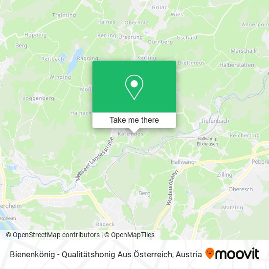 Bienenkönig - Qualitätshonig Aus Österreich map