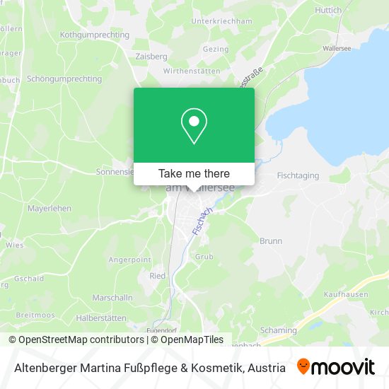 Altenberger Martina Fußpflege & Kosmetik map