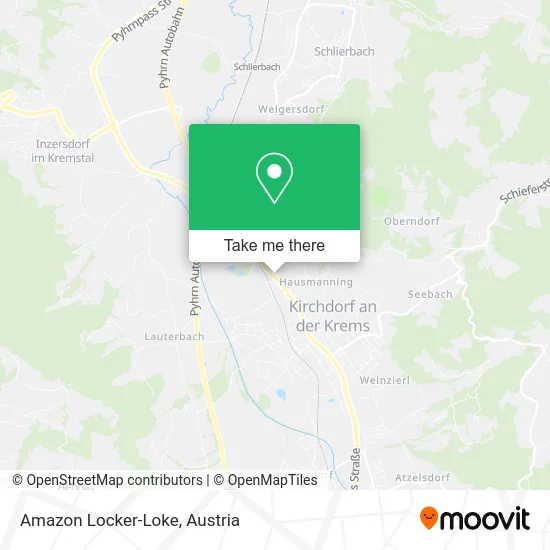 Amazon Locker-Loke map
