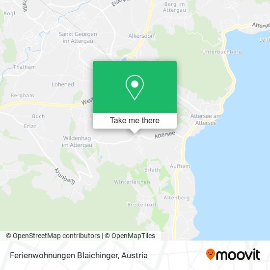Ferienwohnungen Blaichinger map