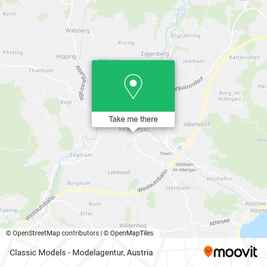 Classic Models - Modelagentur map