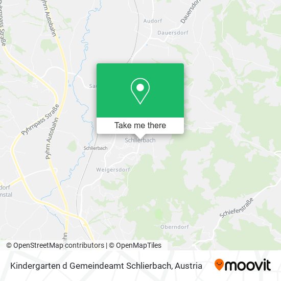 Kindergarten d Gemeindeamt Schlierbach map