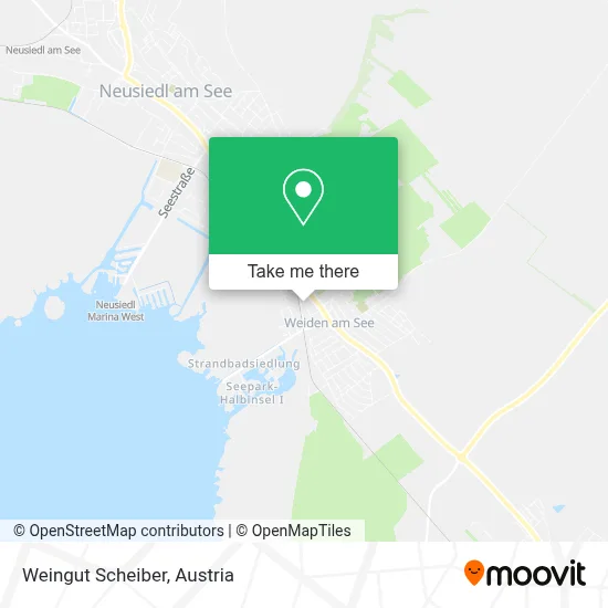 Weingut Scheiber map
