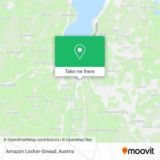 Amazon Locker-Sinead map