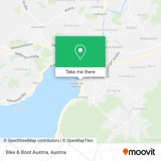 Bike & Boot Austria map