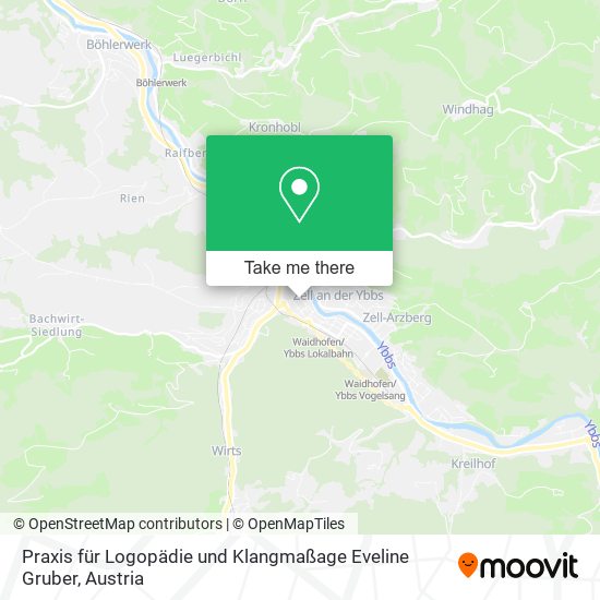 Praxis für Logopädie und Klangmaßage Eveline Gruber map