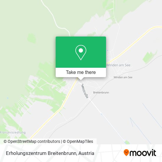 Erholungszentrum Breitenbrunn map
