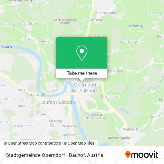 Stadtgemeinde Oberndorf - Bauhof map