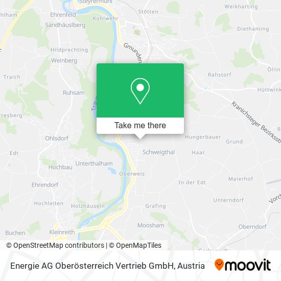 Energie AG Oberösterreich Vertrieb GmbH map