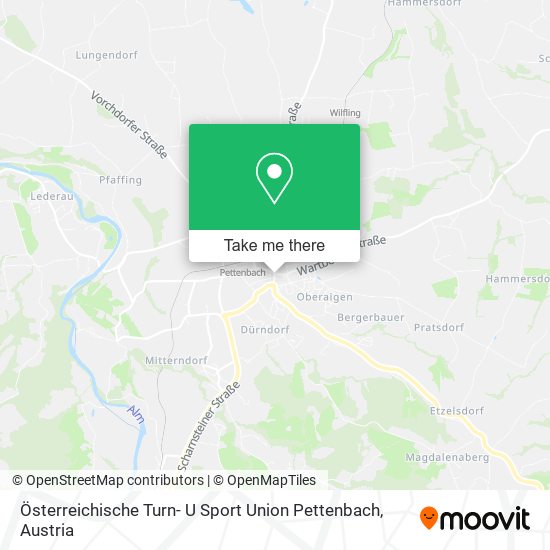 Österreichische Turn- U Sport Union Pettenbach map