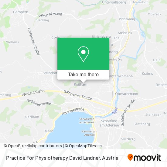 Practice For Physiotherapy David Lindner map