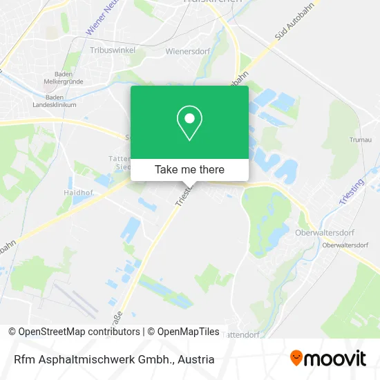 Rfm Asphaltmischwerk Gmbh. map