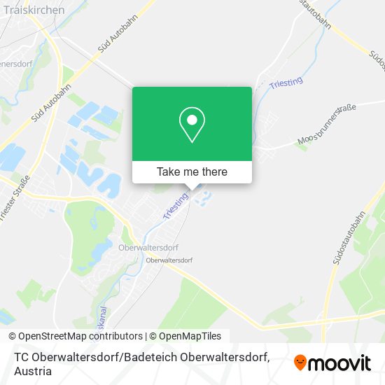 TC Oberwaltersdorf / Badeteich Oberwaltersdorf map