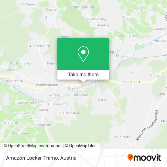 Amazon Locker-Thimo map