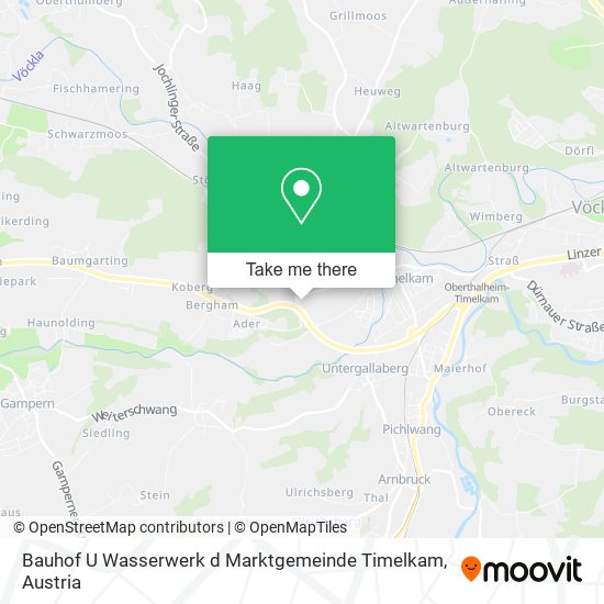 Bauhof U Wasserwerk d Marktgemeinde Timelkam map