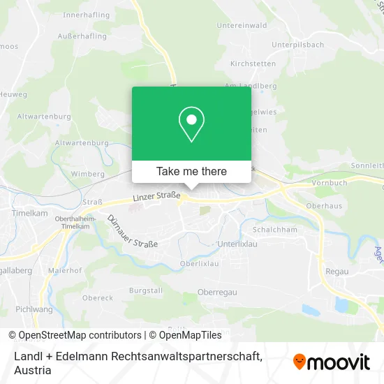Landl + Edelmann Rechtsanwaltspartnerschaft map