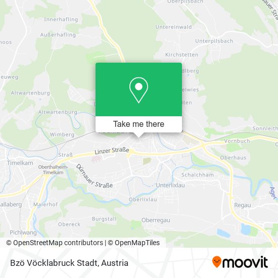 Bzö Vöcklabruck Stadt map