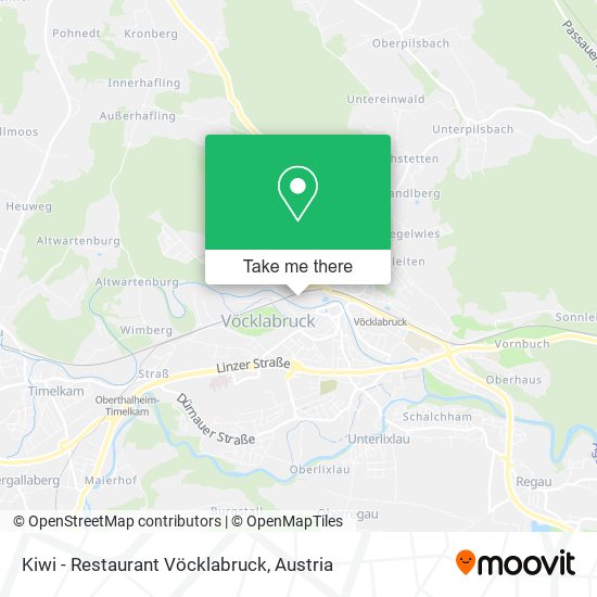 Kiwi - Restaurant Vöcklabruck map
