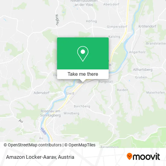 Amazon Locker-Aarav map