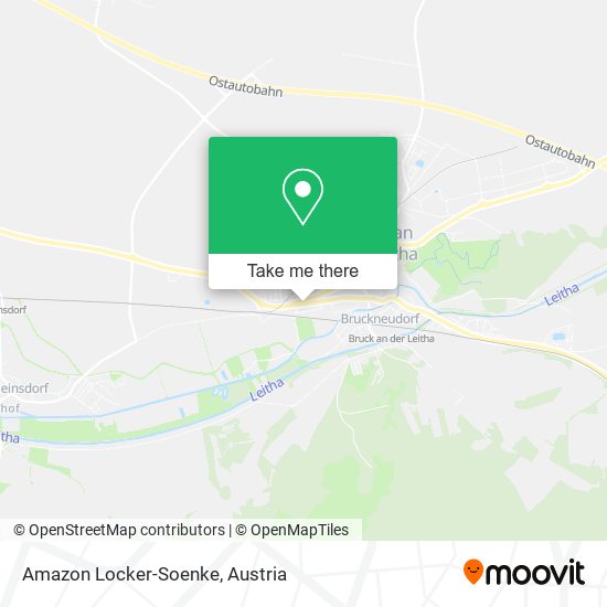 Amazon Locker-Soenke map