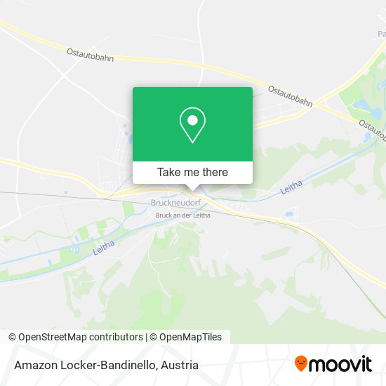 Amazon Locker-Bandinello map