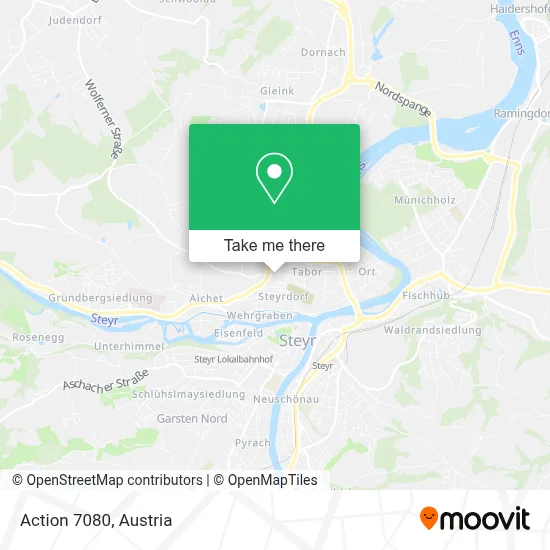 Action 7080 map