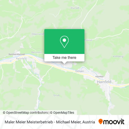 Maler Meier Meisterbetrieb - Michael Meier map