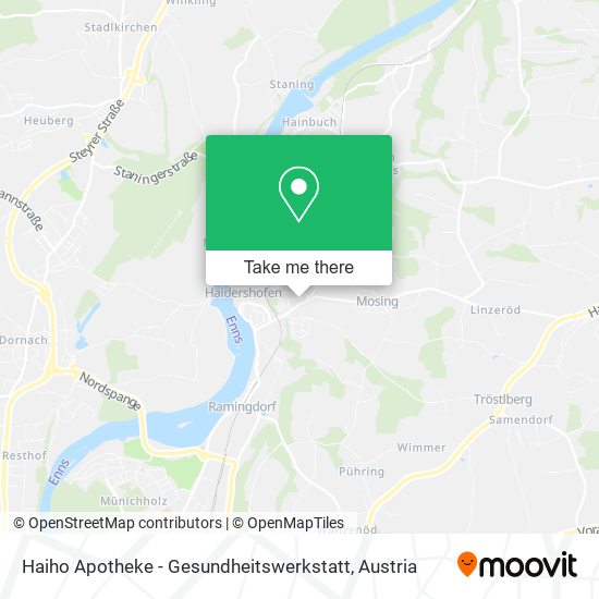 Haiho Apotheke - Gesundheitswerkstatt map