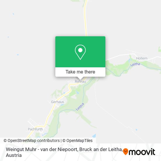 Weingut Muhr - van der Niepoort, Bruck an der Leitha map