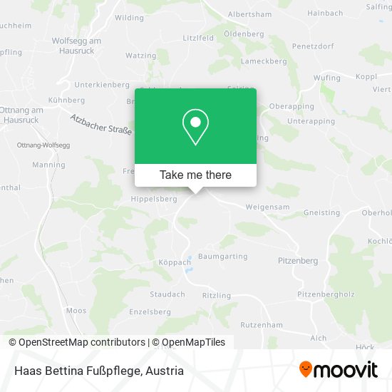 Haas Bettina Fußpflege map