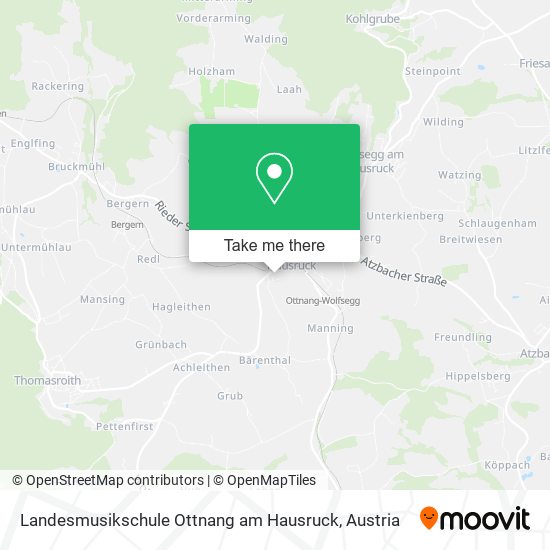 Landesmusikschule Ottnang am Hausruck map