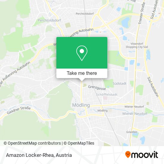 Amazon Locker-Rhea map