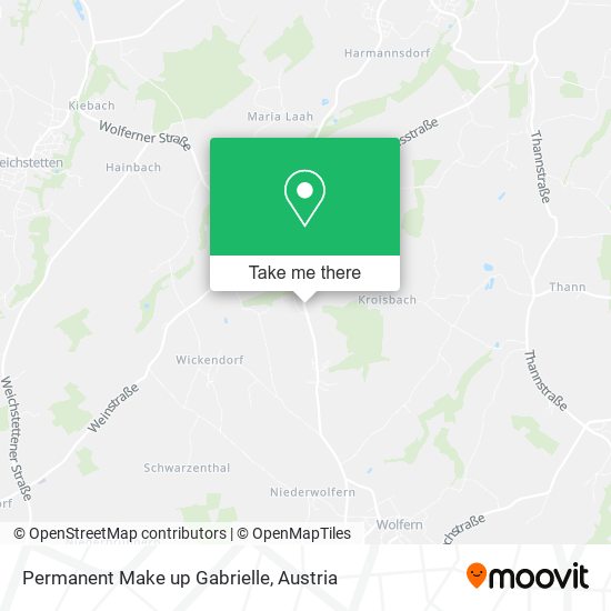 Permanent Make up Gabrielle map