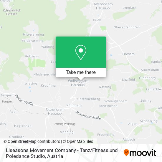 Liseasons Movement Company - Tanz / Fitness und Poledance Studio map